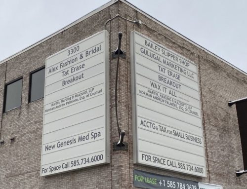 330 Monroe Ave. Exterior Directory Changes