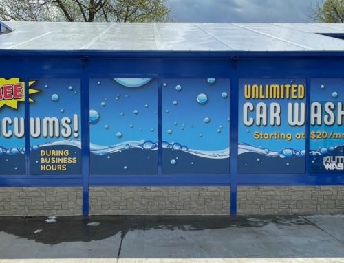 Auto Wash Car Wash Window Graphics