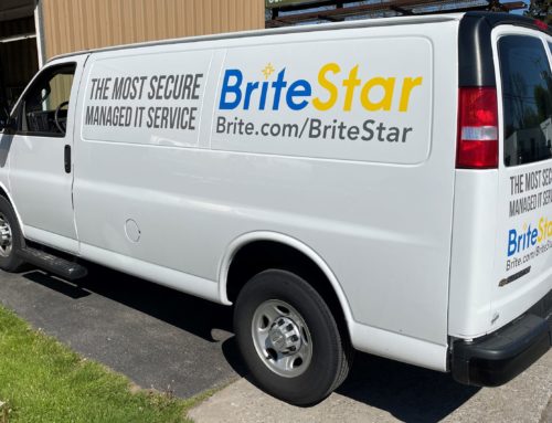 Brite Service Van Vehicle Graphics