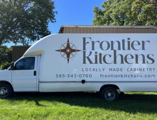 Frontier Kitchens Delivery Van Graphics