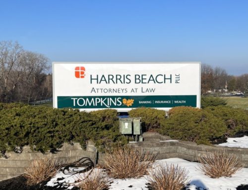 Harris Beach Law Firm LED Sign Box