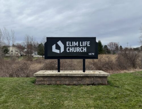 Elim Life Church LED Sign Box